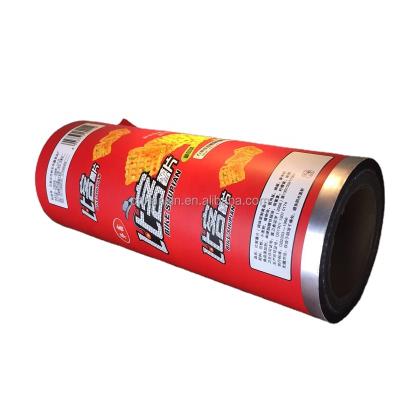 China Disposable Automatic Packaging Film Chips Packaging Films Snacks Packing Film for sale