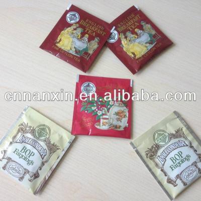 China Tea Moisture Proof Sachet Printed Bag Food Packaging Design for sale