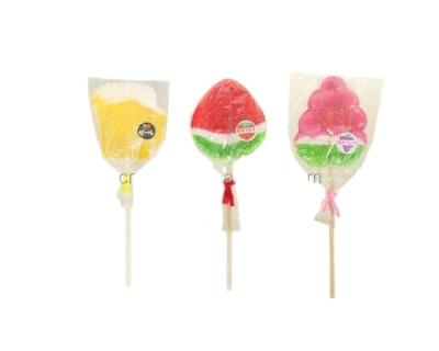 China Moisture Proof Customized Transparent Lollipop Candy Packaging Bag for sale