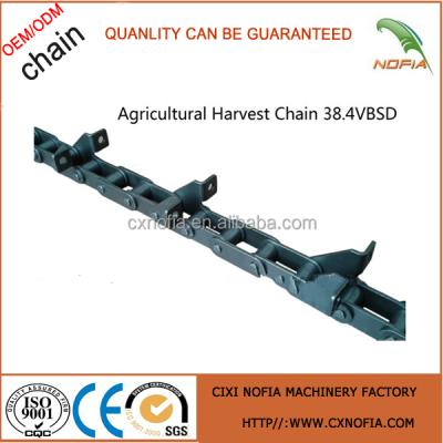 China Agricultural Combine Harvester 38.4VB Chain With SD Attachments 38.4VBSD Agricultural Chain for sale