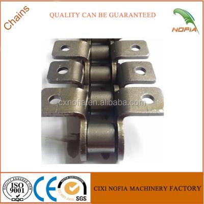 China machine& industry a combine harvester type agricultural conveyor cranked link transmission chain for sale