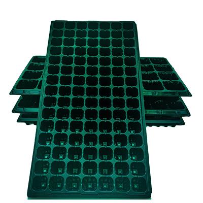 China Cheap Reusable Seedling Trays Eco-friendly Vegetable Nursery Planting Seed Trays Flower Seedling Trays for sale