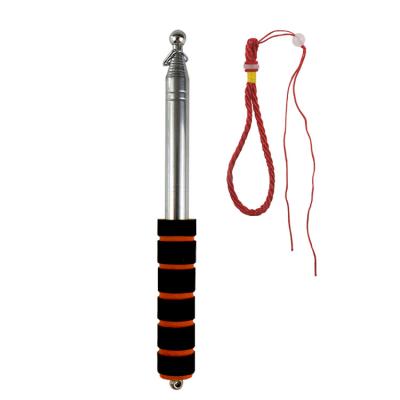 China Widely Used Education Top Quality Guide Flagpole Stainless Steel Tour Guide Telescopic Flagpole for sale