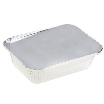 China Food Goods Using Low Price Aluminum Foil Take Out Containers With Lid for sale