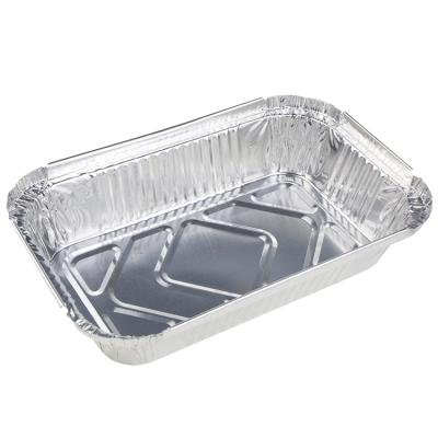 China Widely Used Customized Food Aluminum Foil Container For Bakery Or Cooking Aluminum Foil Container Packing Box for sale