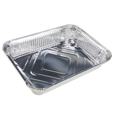 China Food Guaranteed Quality Aluminum Foil Container With Lid For Bakery Or Baking Packaging for sale