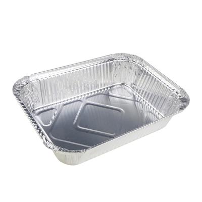 China China Manufacture Professional Food Microwavable Aluminum Foil Container Slide-In Aluminum Foil Container for sale