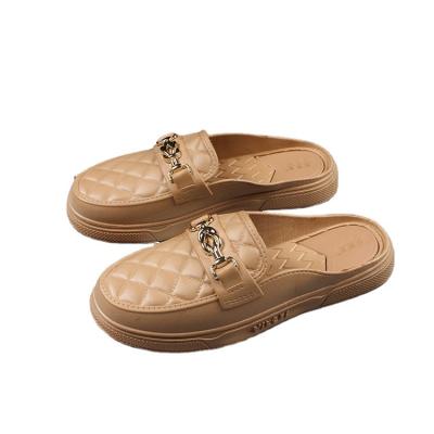 China 2022 Fashion Latest Fashion Trend Luxury Ladies Slippers Ladies Slippers And Flat Sandals for sale