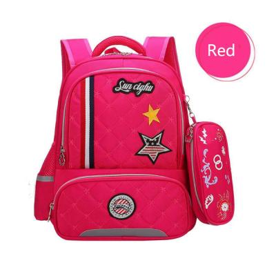 China 2018 New Design Lightweight Stylish Boys Girl Bag Wholesale Kids Backpack Schoolbag With Purse Kids School Bag Set For Children for sale