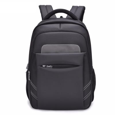 China Fully Protective Large Capacity Business Travel Large Size Laptop Backpack For College Student School Rucksack Black Waterproof Shoulder Bag for sale