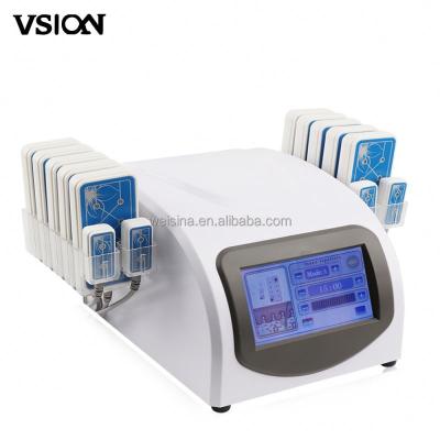 China Skin Rejuvenation White Wavelength 635-650nm Lipo Laser Weight Loss Machine For Home for sale