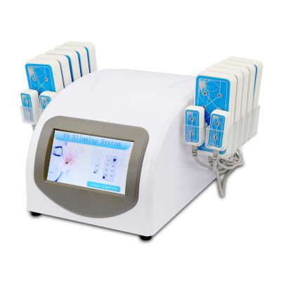 China Portable Skin Rejuvenation Cellulite Removal Lipo Laser Slimming Machine For Sale for sale