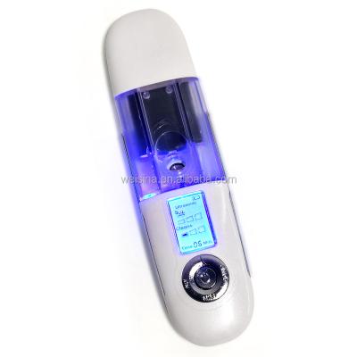 China Factory price skin rejuvenation skin deep cleaning ultrasonic spyay scrubber double for sale