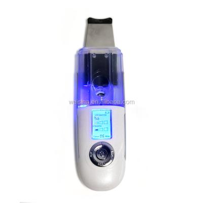 China Skin Rejuvenation Private Label DEEP CLEANSING Ultrasonic Skin Scrubber with Steamer for sale