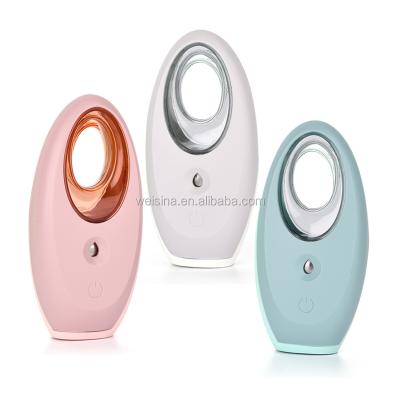 China Moisturizer Skin Moisturizing Hot Cold Mist Handheld Facial Steamer for sale