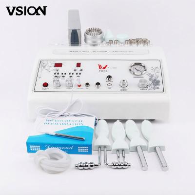 China Exfoliators 5 in 1 Diamond Peel Dermabrasion Beauty Equipment Multifunctional Portable for sale