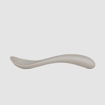 China BPA Free Baby Spoon Smoky Gray for sale