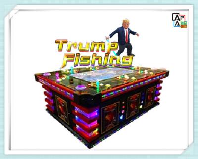 China 2021 High Profitable Beauty And Beast Trump Fish Shooting Fishing Game Machine Fish Games Table Machine for sale