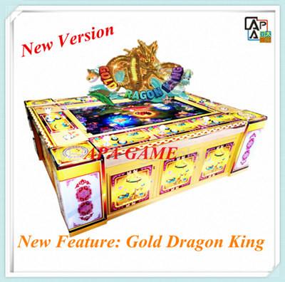 China Tabla de oro de Vgame Dragon King Skilled Fish Game que pesca el software de Hunter Gambling Shooting Fish Game en venta