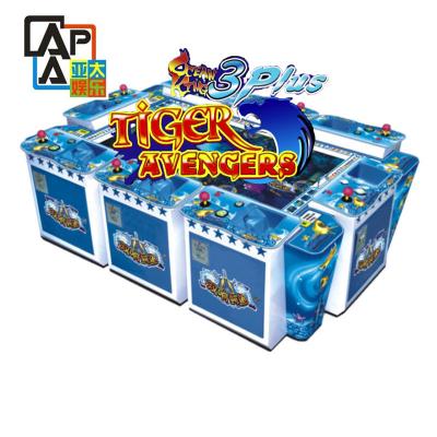 China Factory Price Fish Hunter Arcade Cabinet For Game Board Ocean King 3 Plus Tiger Avengers Fish Game Table Machine for sale