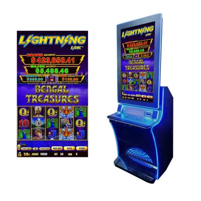 China Het Gokken van de Schat de Heetste Arcade Customized Color Slot Game van Bengalen van de bliksemverbinding Machine van de het Spellijst van het Softwarecasino Te koop