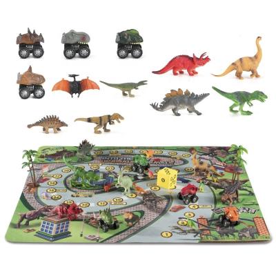 China 2021 Amazon Children's Hot Educational Game Forest Dinosaur Car Scenario Carpet Toy For Kids Boys QB055265 ; QB055268; QUARTERBACK055269 for sale