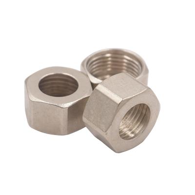 China Heavy Industry Quality Assurance Electroplatin Stainless Steel Pipe Tie Conduit Nut for sale