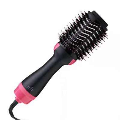 China Hotel Amazon multi-function hot air comb, factory direct sales combi comb, styling hair dryer straight hair border hot comb for sale