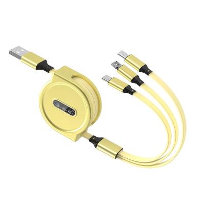 China Wholesale 3 in 1 Speed ​​USB Magnetic Cable Charging Data Magnetic Fast Charging Fast Charging Cable for sale