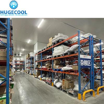 China Large Onion Storage Room Cooler Room With Cam Lock Connection Type Rack Condensing Unit for sale