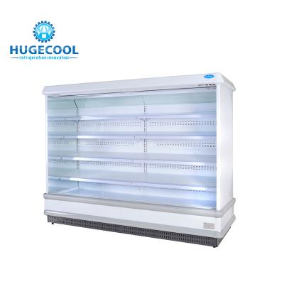 Cina La singola temperatura ha refrigerato il contenitore per esposizione, refrigeratore dell'esposizione di Multideck in vendita