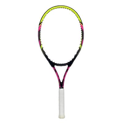 China China Aluminum Manufacturer Eco-Friendly Good Elasticity Customizable Design Your Own Logo Tennis Racket for sale