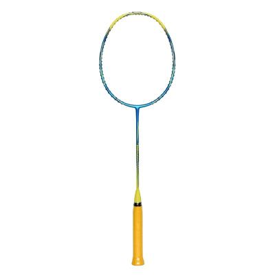 China Playing Healthy Hot Sale Carbon Blue Red Yellow Red Design Your Own Logo Printing Badminton Racket for sale