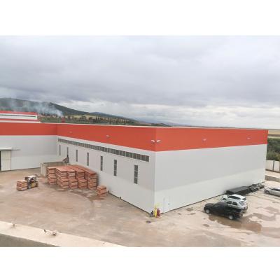 China Qingdao Prefabricated Steel Building Warehouse China Prefab Logistics Structure Warehouse metal building for sale