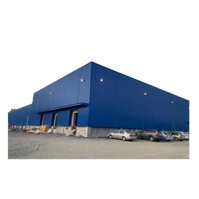 China 1000 Sqm Warehouse Material Workshop Building Design Prefab Construction Hangar Steel Structure Warehouse for sale