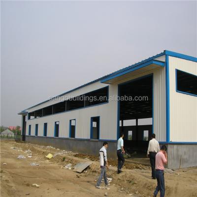 China Ghana Prefabricated Steel Structure Warehouse 3d Drawings Steel Warehouse Buildings for sale