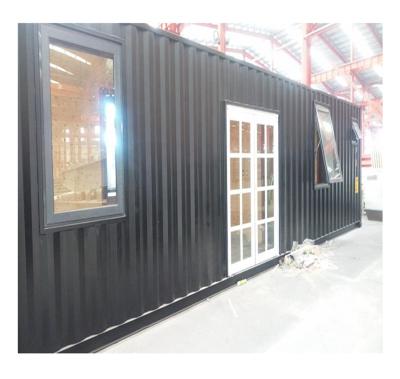 China Shipping  3D Container House Expanding Living Container House Portable Around Glass for sale