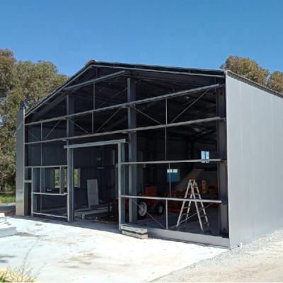 China China Good price of small steel structure warehouse workshop 600 sqm metal construction projects for sale