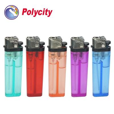 China Popular Flint DL-788 Safety Butane Gas Lighter For Ignition for sale