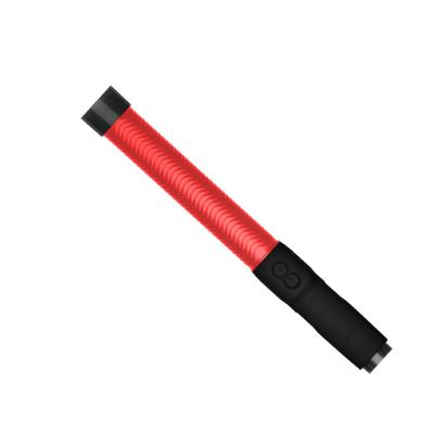 China Multi-function Rechargeable Led Flashing Light Stick Red Traffic Roadway Safety Traffic Baton Rechargeable Led Warning Baton for sale