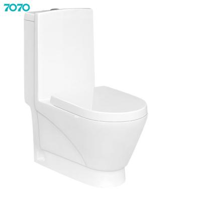 China Hot Sale Africa Middle East Double-Flow Washdown Bathroom Hotel Ceramic Toilet WC WC for sale