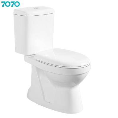 China Manufacture High Quantity Two-piece Washdown Toilet Porcelain Double-flush Toilet for sale