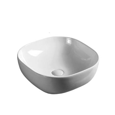 China Public Ceramic Worktop Porcelain Counter Top Hand Basin Bathroom Sink Basin YJJ-3102 for sale