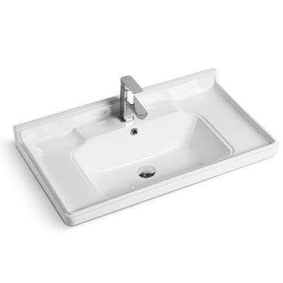 China Modern Made In China Living Room Ceramic PVC Cabinet Wash Basin Sink for sale