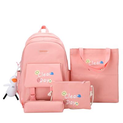 China Waterproof 2022 factory direct high quality student backpack for girl travel waterproof school bags backpack sets for sale