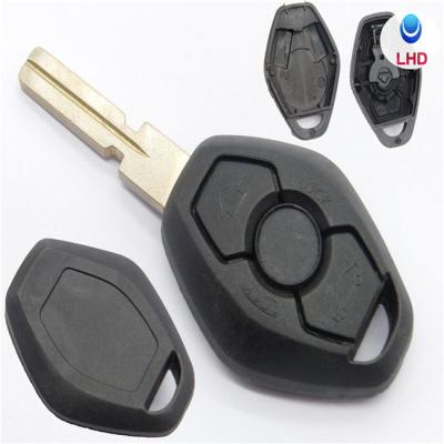 China Replace Car Key Case 3 Buttons Car Remote Key FOB Shell Case For BM E81 E46 E39 E60 E61 E63 E38 E83 90x37x15mm for sale