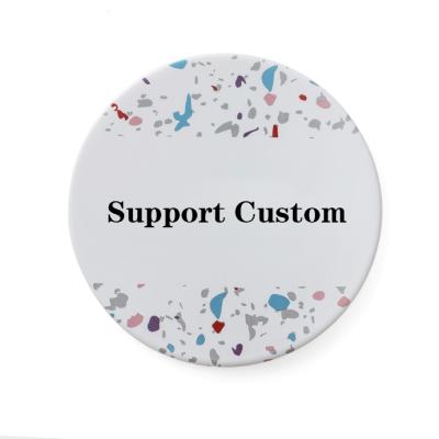 China Stocked Sets Low MOQ Support Marble Custom Mug Sublimation Ceramic Coasters For Drinks for sale