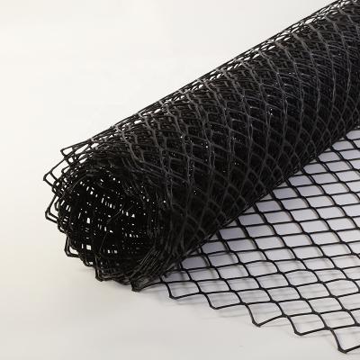 China Snow Weather Resistant HDPE Diamond Mesh Rigid Plastic Snow Barrier for sale