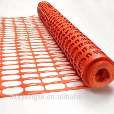 China Lightweight Virgin Material HDPE Plastic Barrier Mesh For Traffic Warning for sale