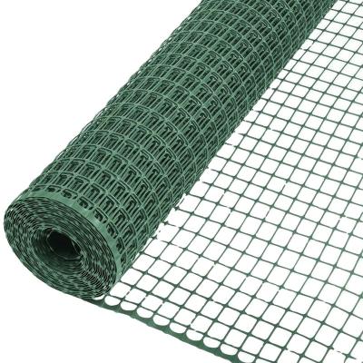 China Construction Site 4 Ft. x 50 Ft. PE Mesh Safety Edge Plastic Netting Orange Green Fence For Garden for sale